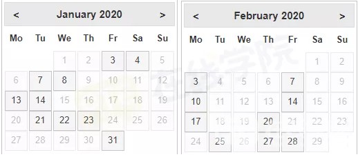 PTE考试 |2020年1月、2月国内考场考位最新更新！